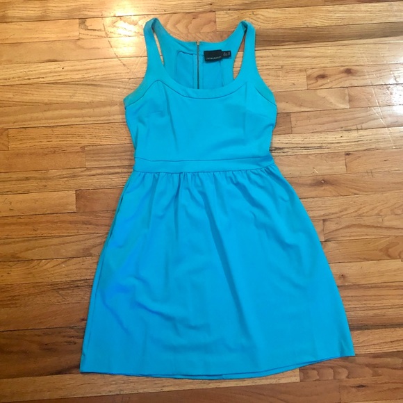 Cynthia Rowley Turquoise Dress with Pockets - Picture 2 of 7